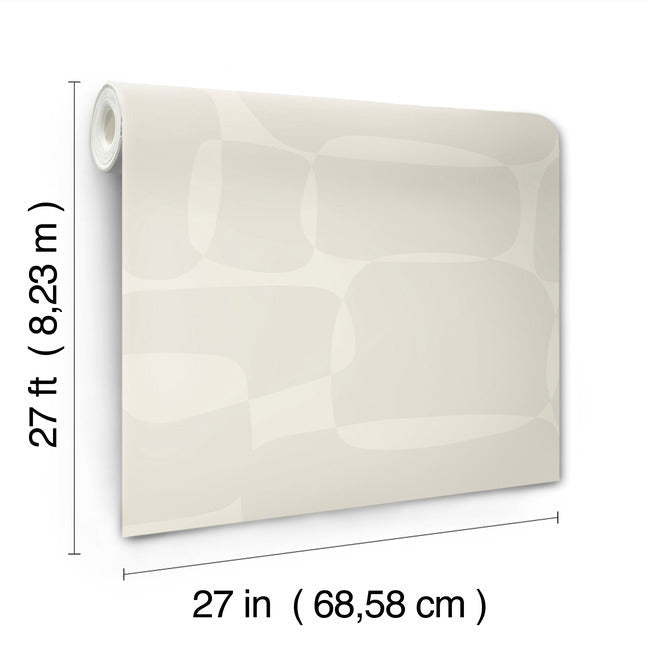 nikki-chu-block-wallpaper-caramel-cream-york-wallcoverings-ag2071