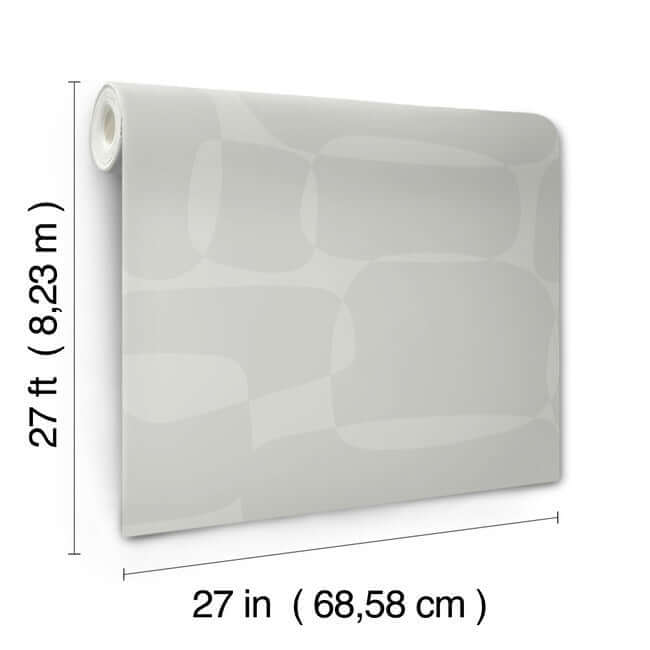 block-grey-wallpaper-york-wallcoverings-ag2074 - York Wallcoverings Wallpaper