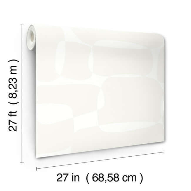 block-white-ivory-wallpaper-york-wallcoverings-ag2072 - York Wallcoverings Wallpaper