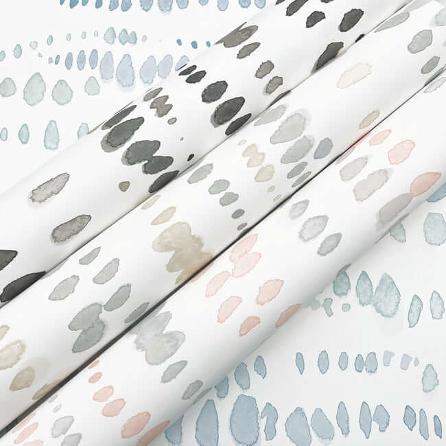 dewdrops-neutral-wallpaper-york-wallcoverings-ag2048 - York Wallcoverings Wallpaper
