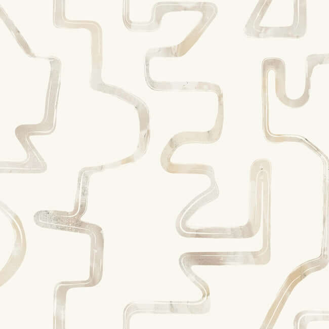abstract-aura-caramel-cream-wallpaper-york-wallcoverings-ag2052 - York Wallcoverings Wallpaper