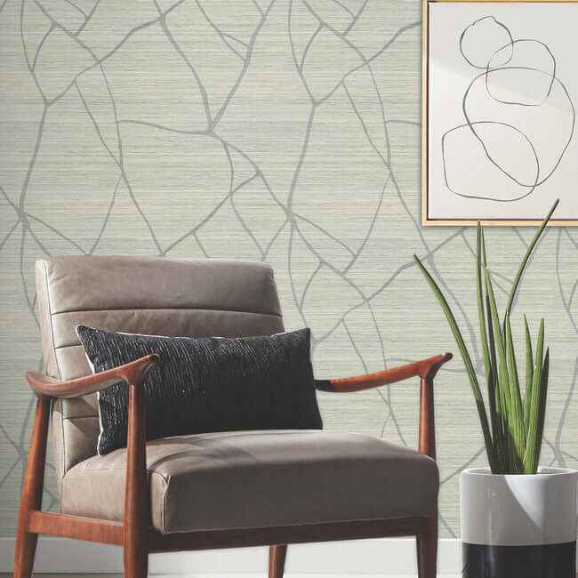 Raska Jade Wallpaper - York Wallcoverings - AG2084 - York Wallcoverings Wallpaper