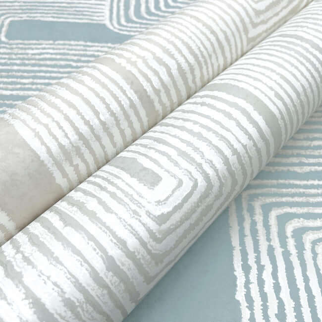 zulu-thread-neutral-pearl-wallpaper-york-wallcoverings-ag2036 - York Wallcoverings Wallpaper