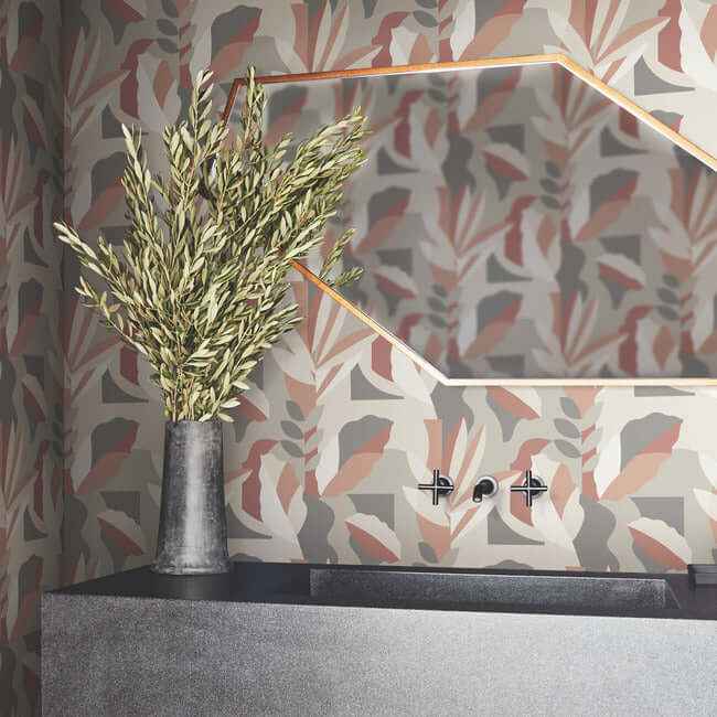 Papier Colle Brick Wallpaper - York Wallcoverings - AG2001 - York Wallcoverings Wallpaper