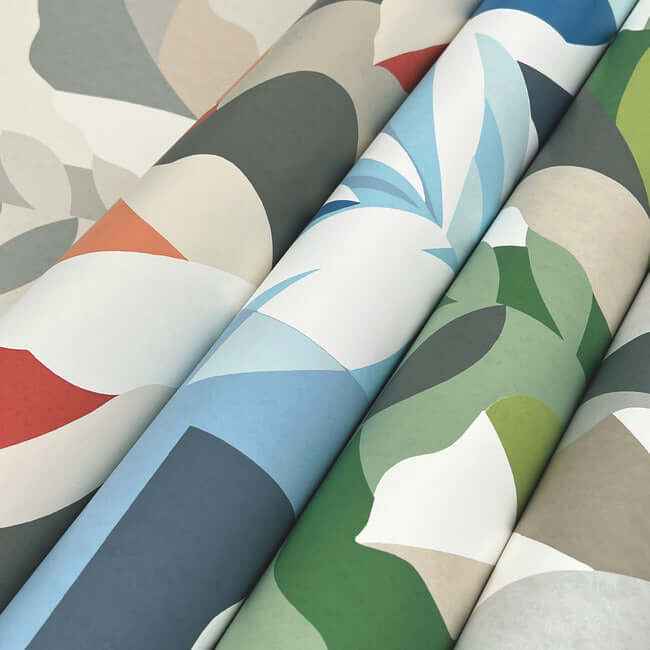 Papier Colle Neutral Wallpaper - York Wallcoverings - AG2002 - York Wallcoverings Wallpaper