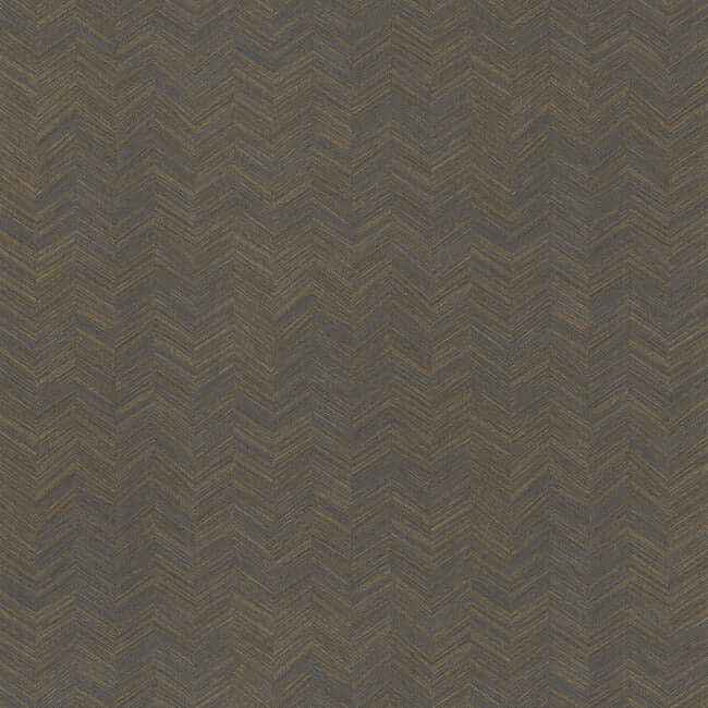 Raised Chevron Royal Blue Wallpaper - York Wallcoverings - SI25364