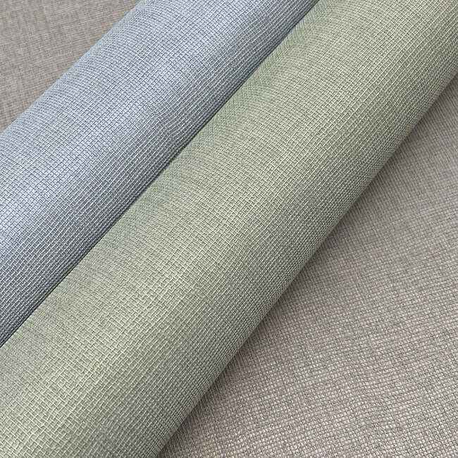 Su Tela Taupe Wallpaper - York Wallcoverings - SI20869 - York Wallcoverings Wallpaper