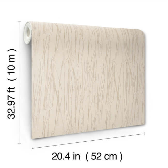 piedmont-bamboo-wallpaper-beige-york-wallcoverings-si20711 - York Wallcoverings Wallpaper
