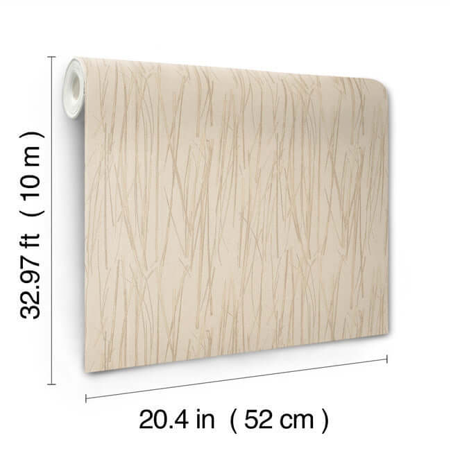 piedmont-bamboo-wallpaper-linen-york-wallcoverings-si20713 - York Wallcoverings Wallpaper