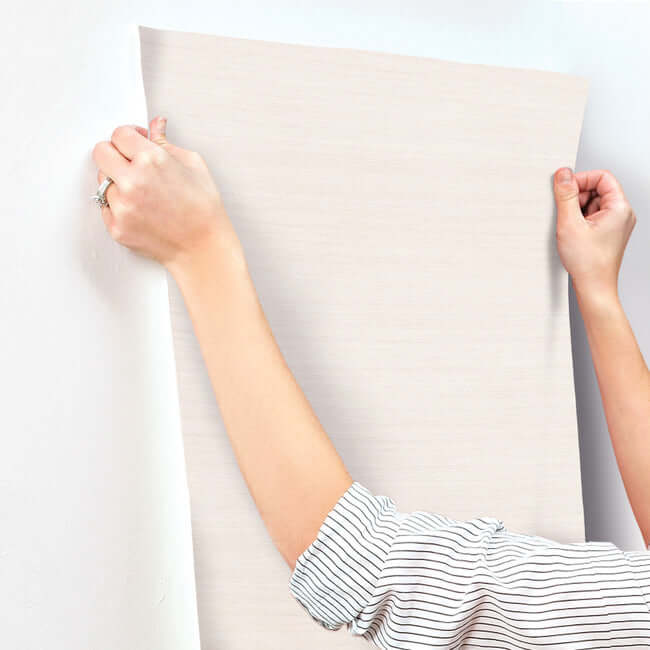 milano-silk-wallpaper-ivory-york-wallcoverings-si6843 - York Wallcoverings Wallpaper