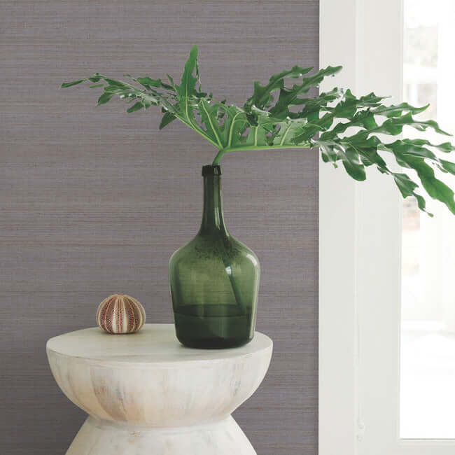milano-silk-wallpaper-midnight-york-wallcoverings-si6840 - York Wallcoverings Wallpaper