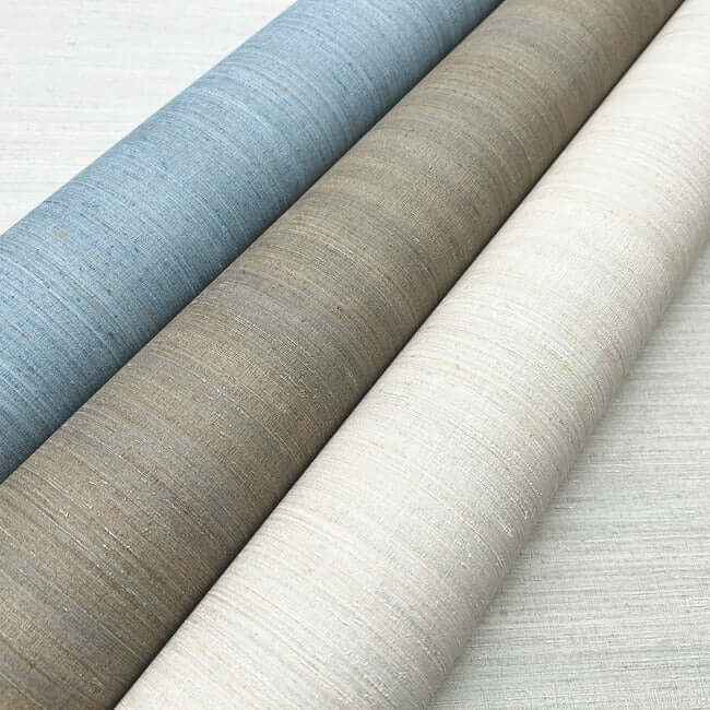 Milano Silk Ocean Wallpaper - York Wallcoverings - SI6850 - York Wallcoverings Wallpaper