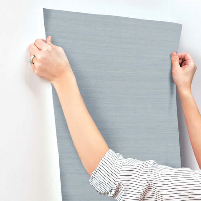 milano-silk-wallpaper-ocean-york-wallcoverings-si6850 - York Wallcoverings Wallpaper