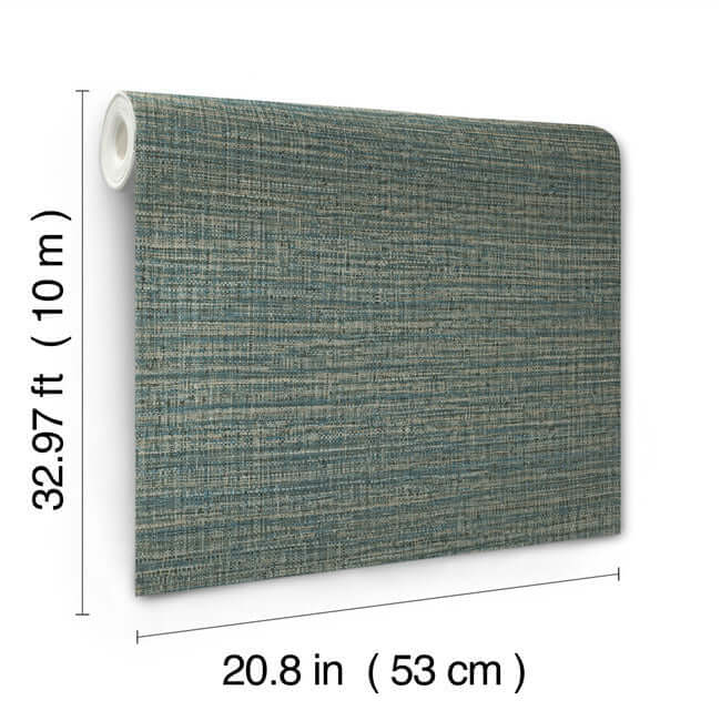 scotland-tweed-wallpaper-ocean-york-wallcoverings-si24973 - York Wallcoverings Wallpaper