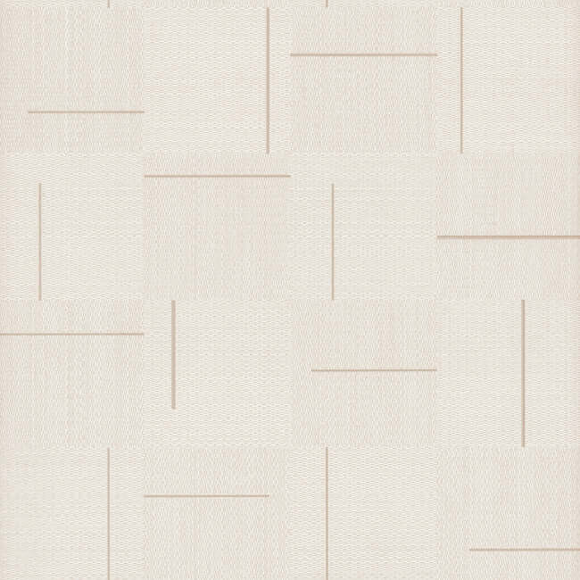 geo-block-weave-wallpaper-linen-york-wallcoverings-si24900 - York Wallcoverings Wallpaper
