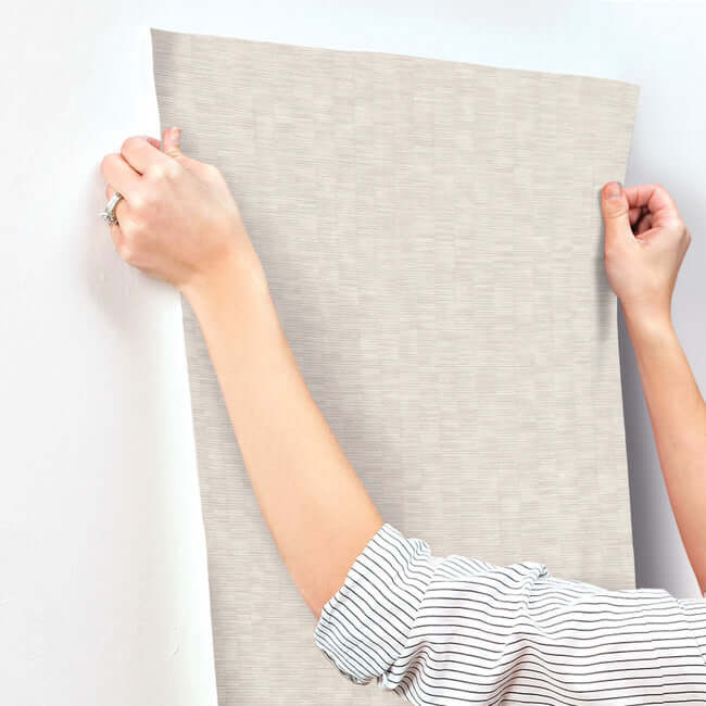 capri-wallpaper-cream-york-wallcoverings-si20751 - York Wallcoverings Wallpaper