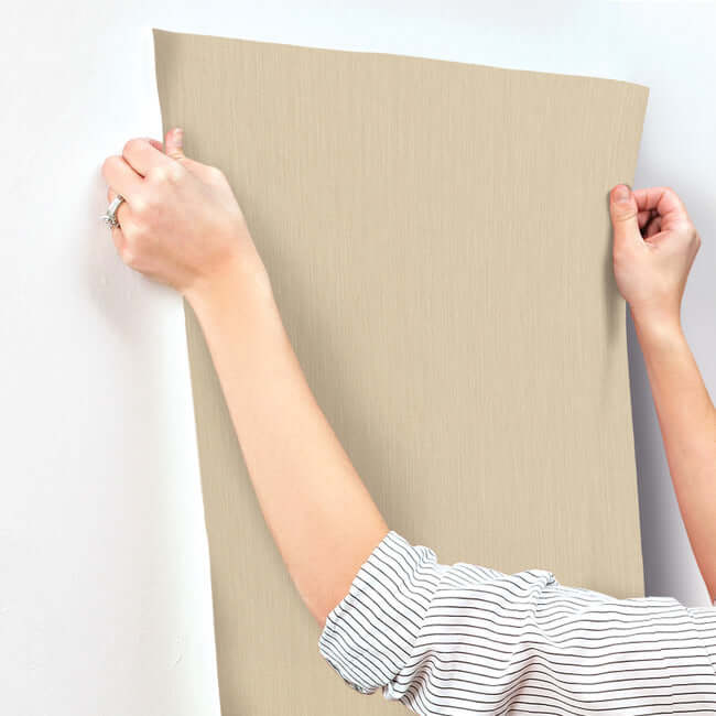 nuvola-weave-wallpaper-birch-york-wallcoverings-si20771 - York Wallcoverings Wallpaper