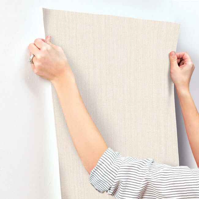 Dutch Braid Linen Wallpaper - York Wallcoverings - SI24931 - York Wallcoverings Wallpaper