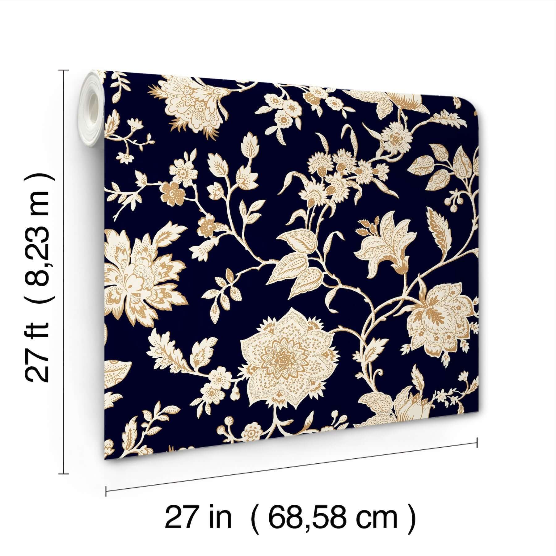 sutton-wallpaper-black-york-wallcoverings-rt7824 - York Wallcoverings Wallpaper