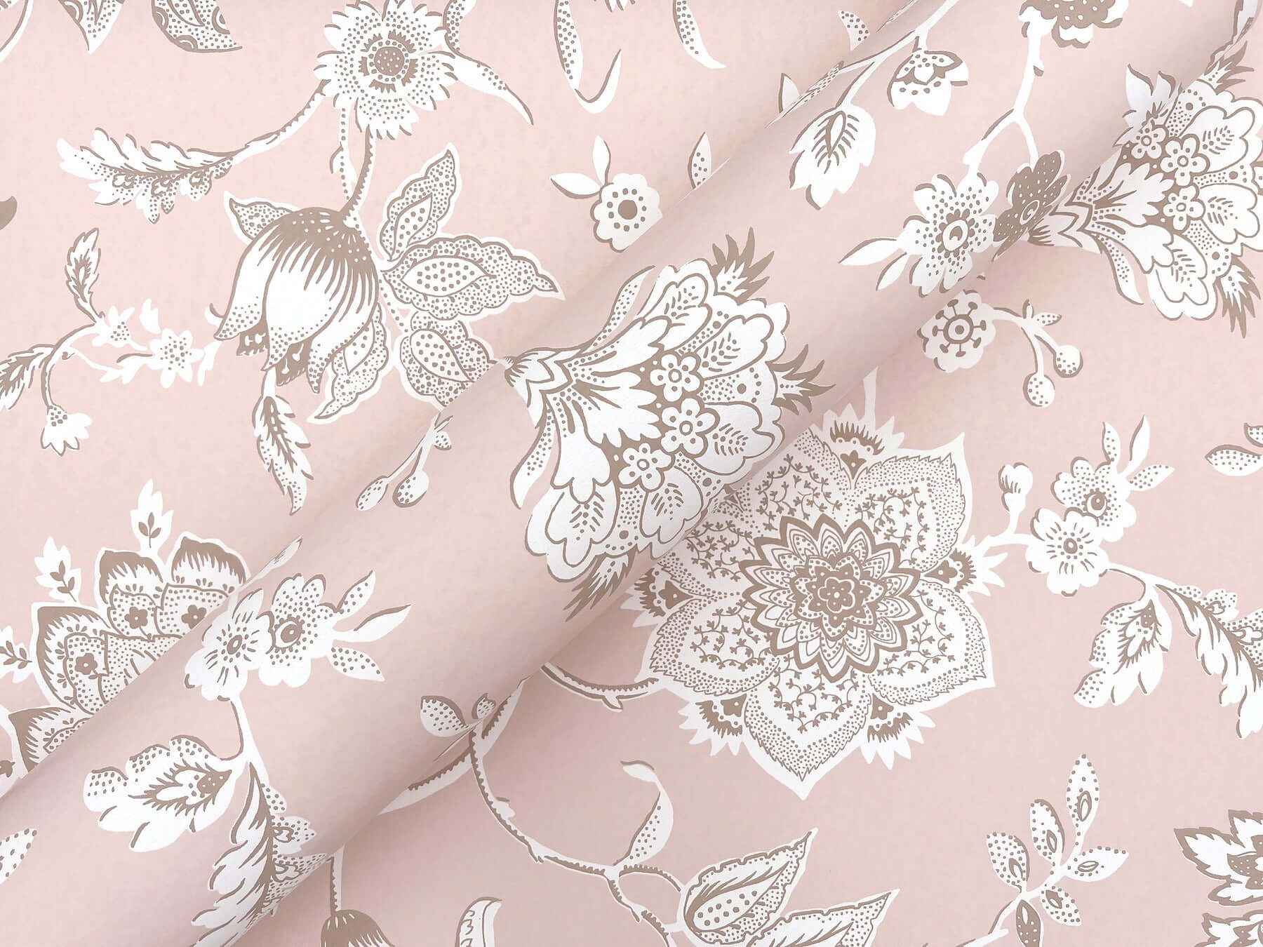 Sutton Blush Wallpaper - York Wallcoverings - RT7825 - York Wallcoverings Wallpaper