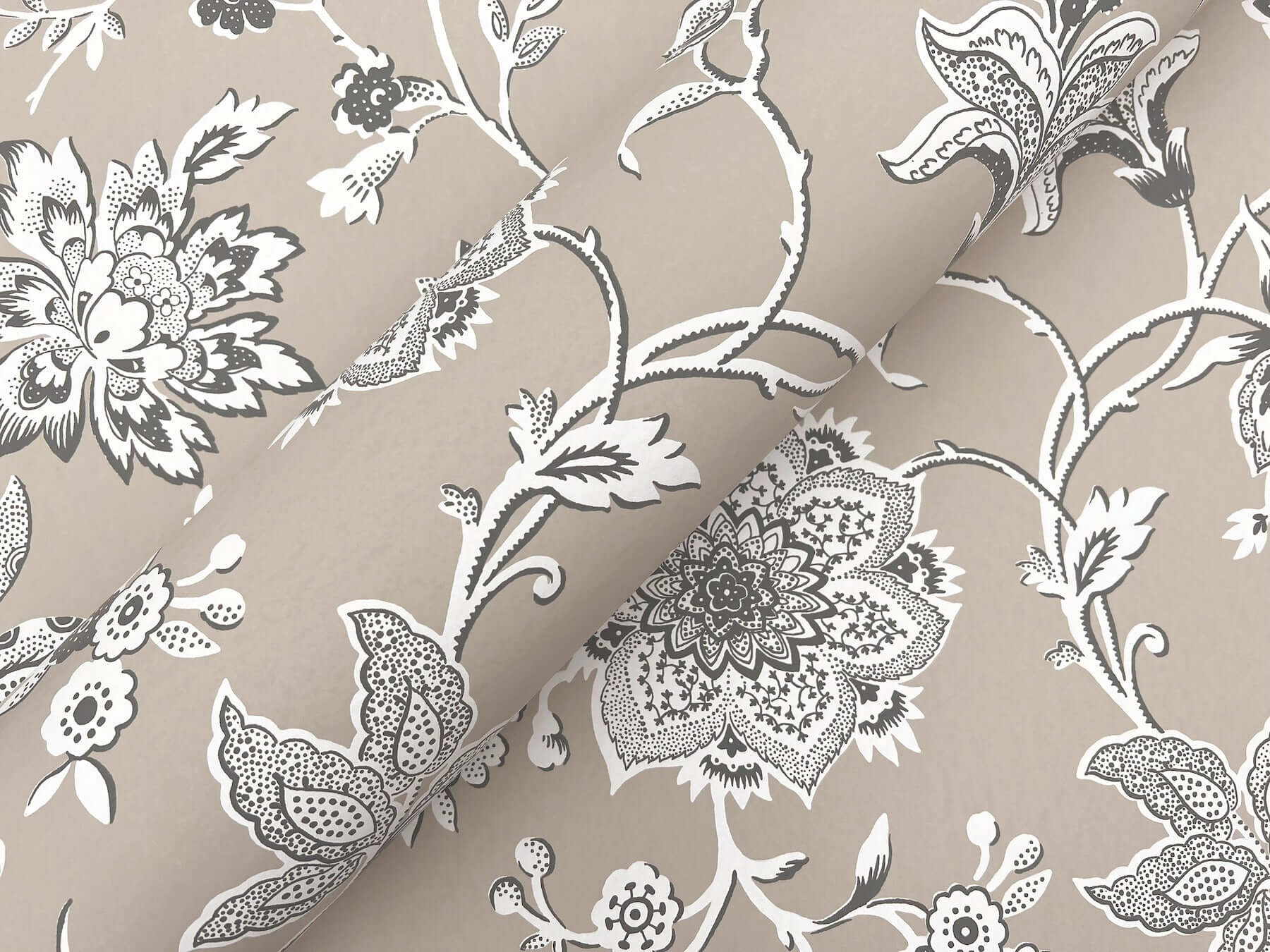 sutton-wallpaper-taupe-york-wallcoverings-rt7822 - York Wallcoverings Wallpaper