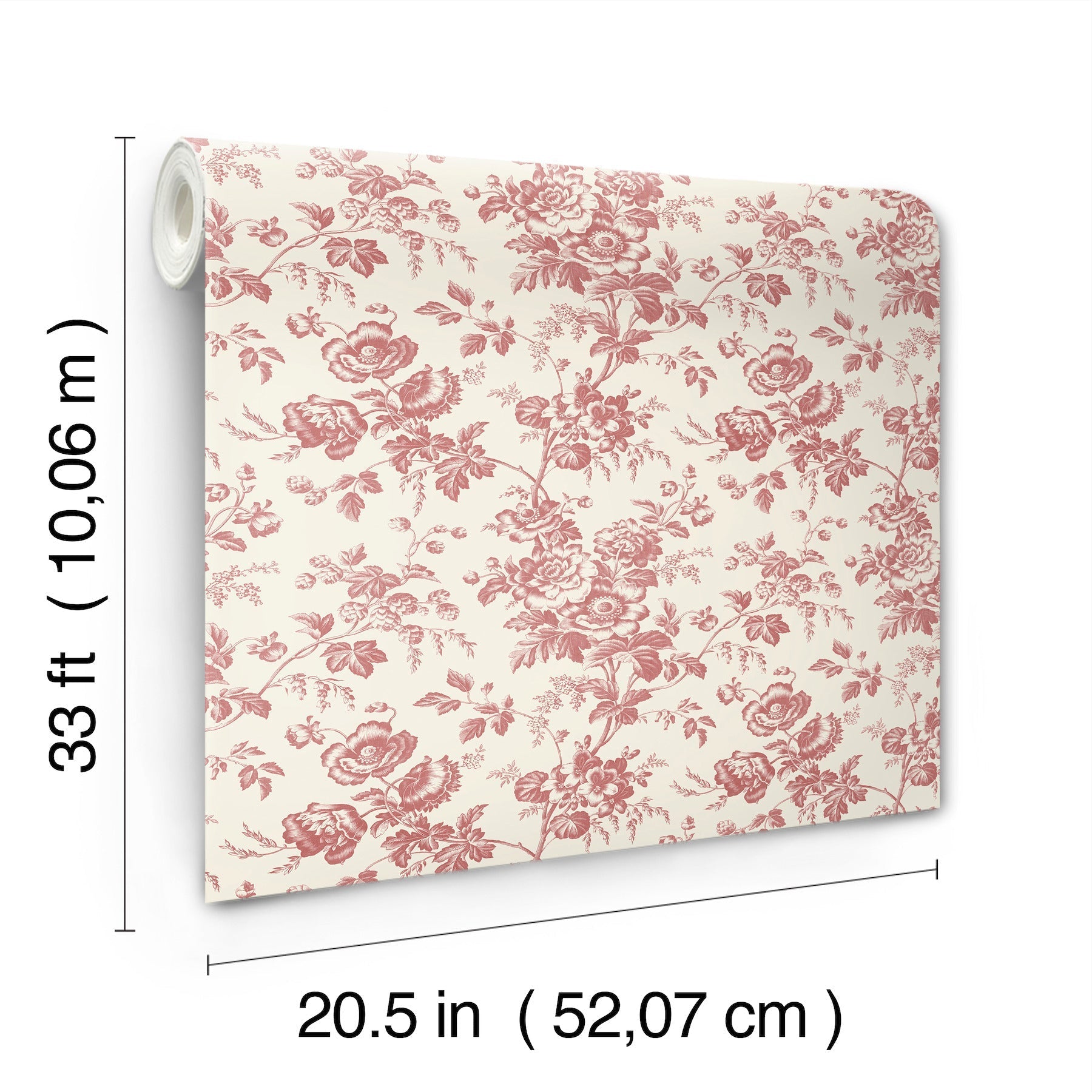 anemone-toile-wallpaper-french-red-york-wallcoverings-rt7871