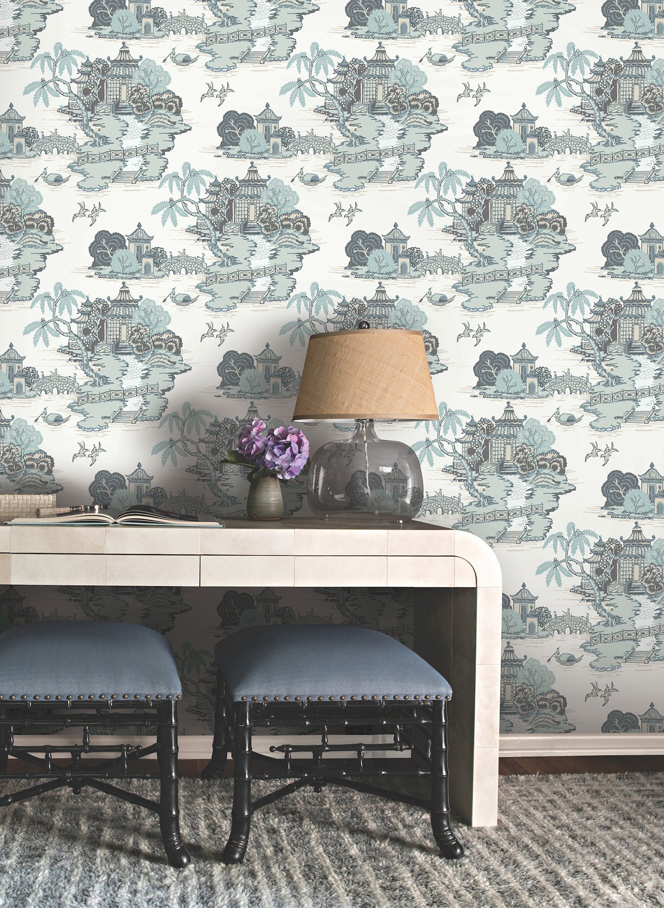 pagoda-and-sampan-scenic-wallpaper-seamist-york-wallcoverings-rt7904