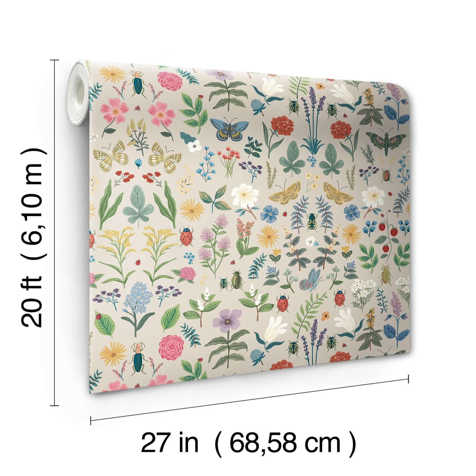 curio-peel-stick-wallpaper-linen-york-wallcoverings-psw1541rl - York Wallcoverings Wallpaper