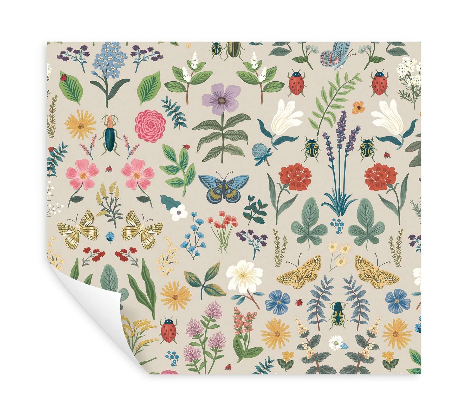 curio-peel-stick-wallpaper-linen-york-wallcoverings-psw1541rl - York Wallcoverings Wallpaper