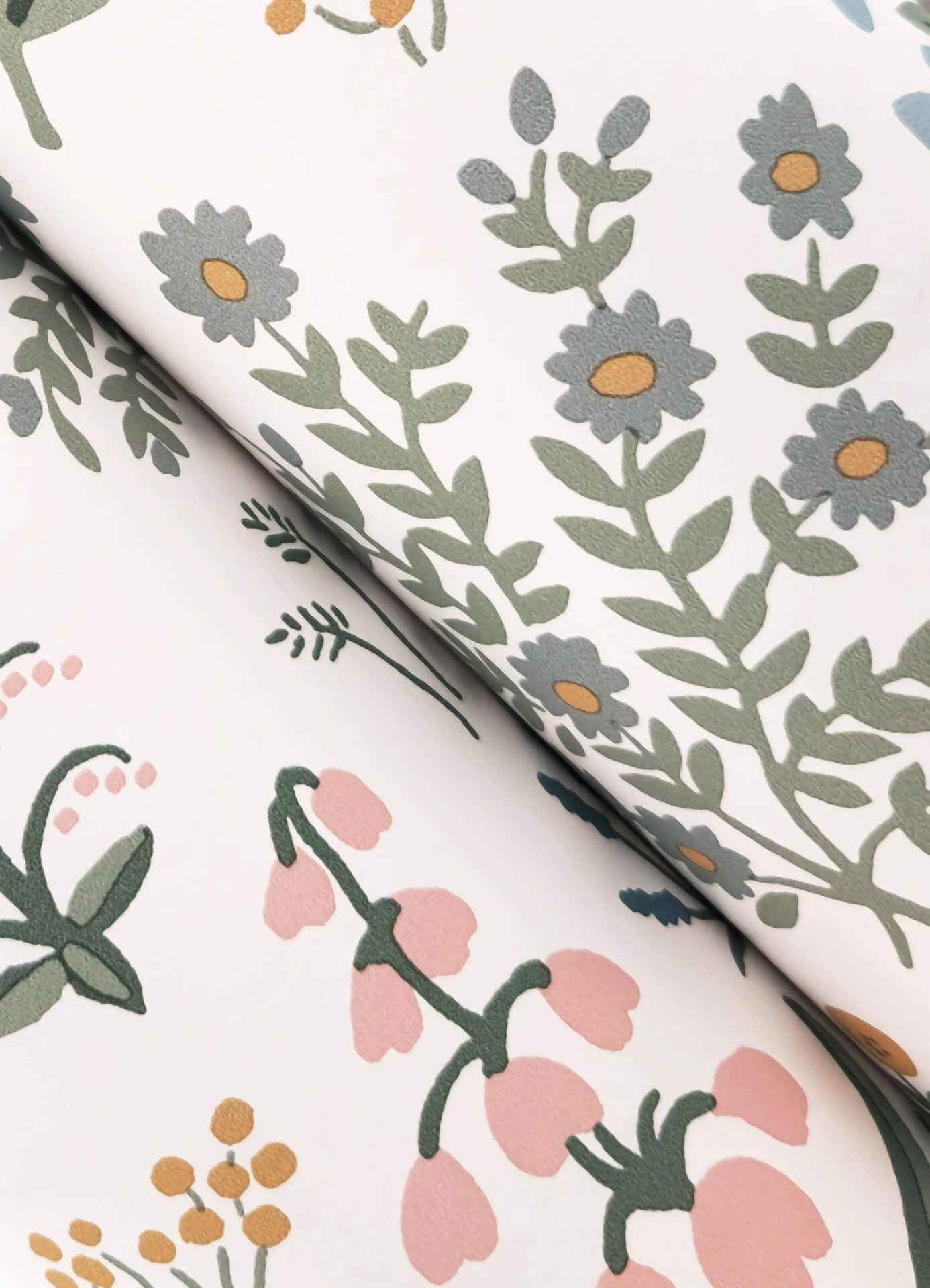 Menagerie Garden Blush Multicolor Peel & Stick Wallpaper - York Wallcoverings - PSW1550RL - York Wallcoverings Wallpaper