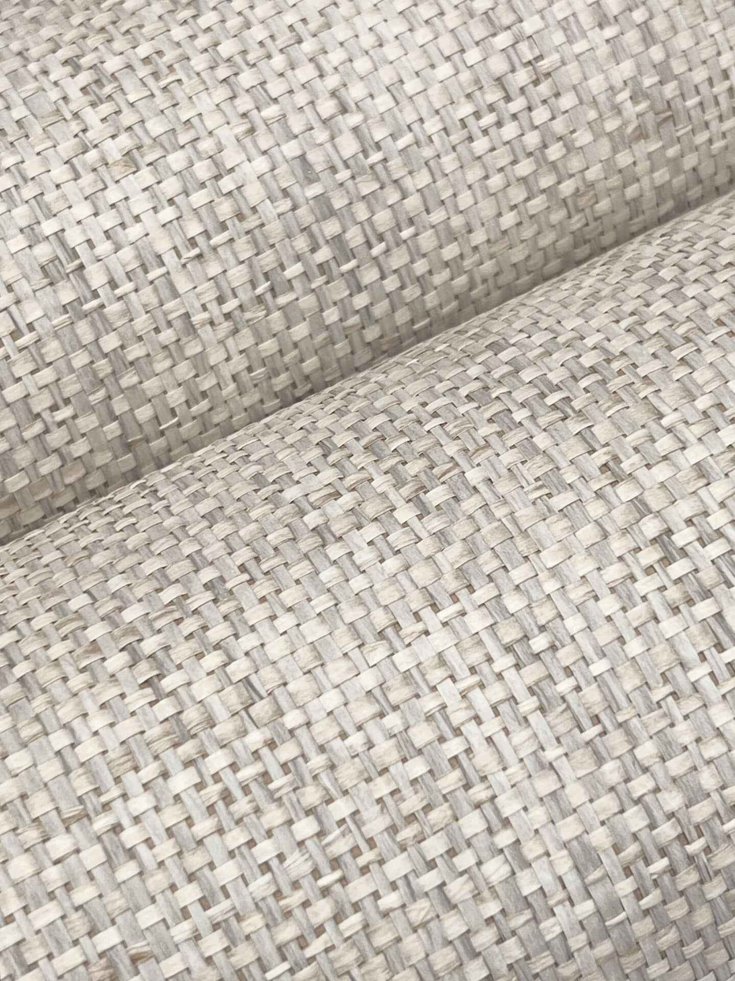 Kami Paperweave Fog Wallpaper - York Wallcoverings - GV0184LM - York Wallcoverings Wallpaper