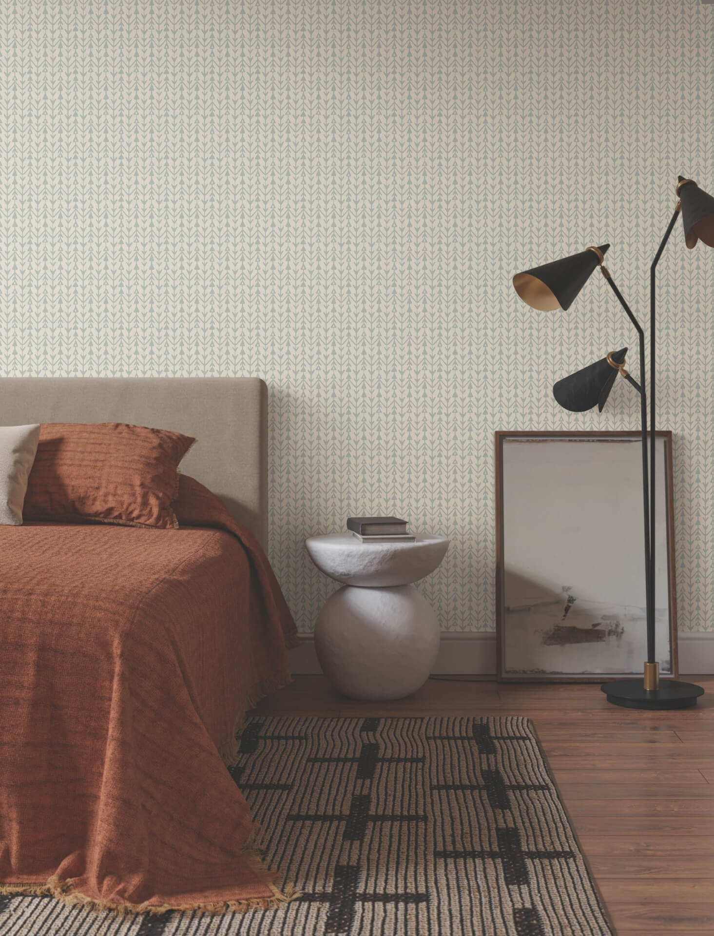 martigue-stripe-sage-wallpaper-york-wallcoverings-lm5383 - York Wallcoverings Wallpaper