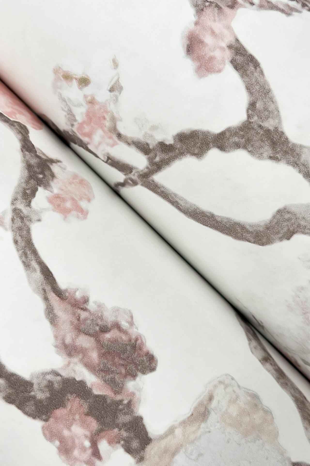 Avril Chinoiserie Blush Wallpaper - York Wallcoverings - LM5414 - York Wallcoverings Wallpaper
