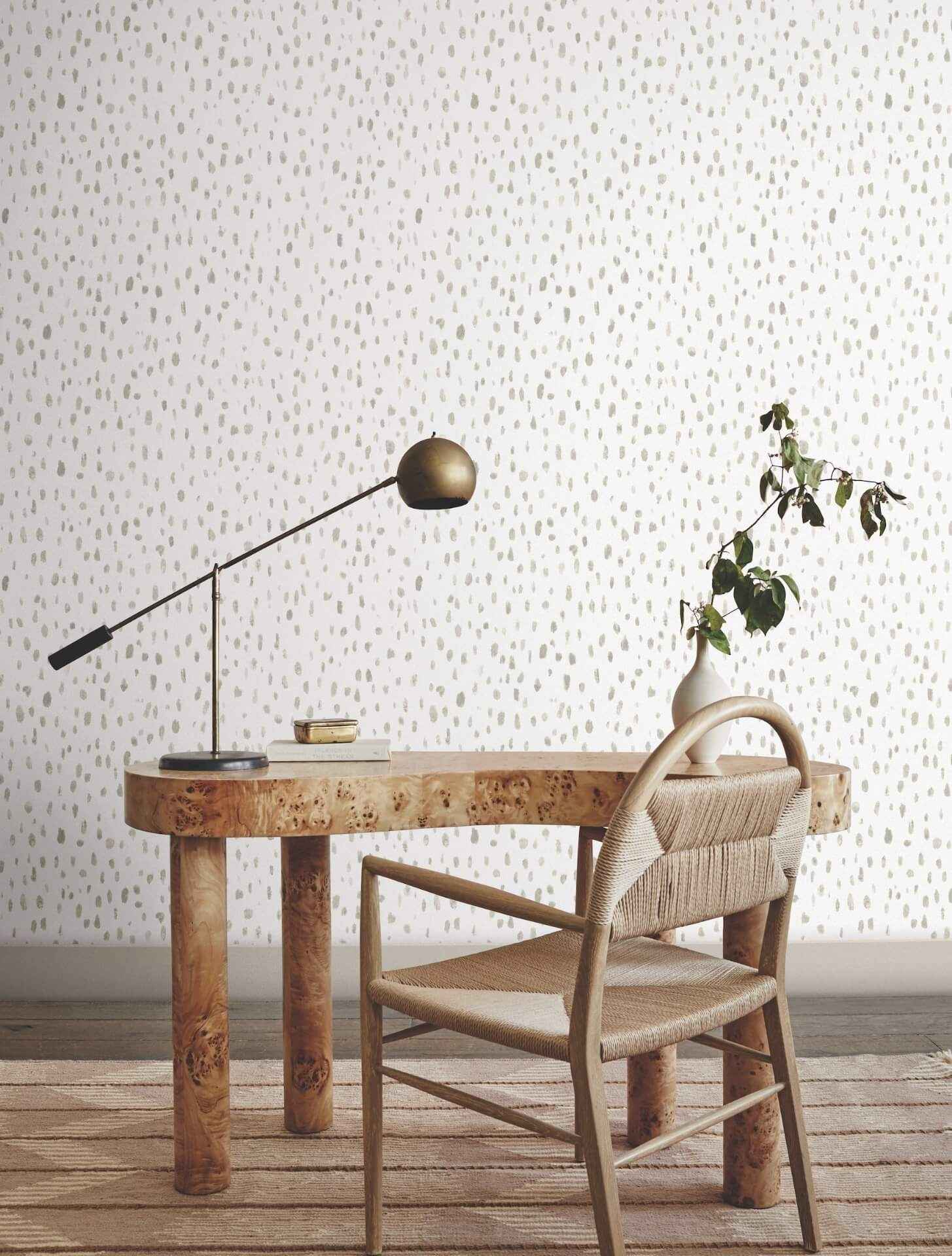 Tachette Taupe Wallpaper - York Wallcoverings - LM5423 - York Wallcoverings Wallpaper