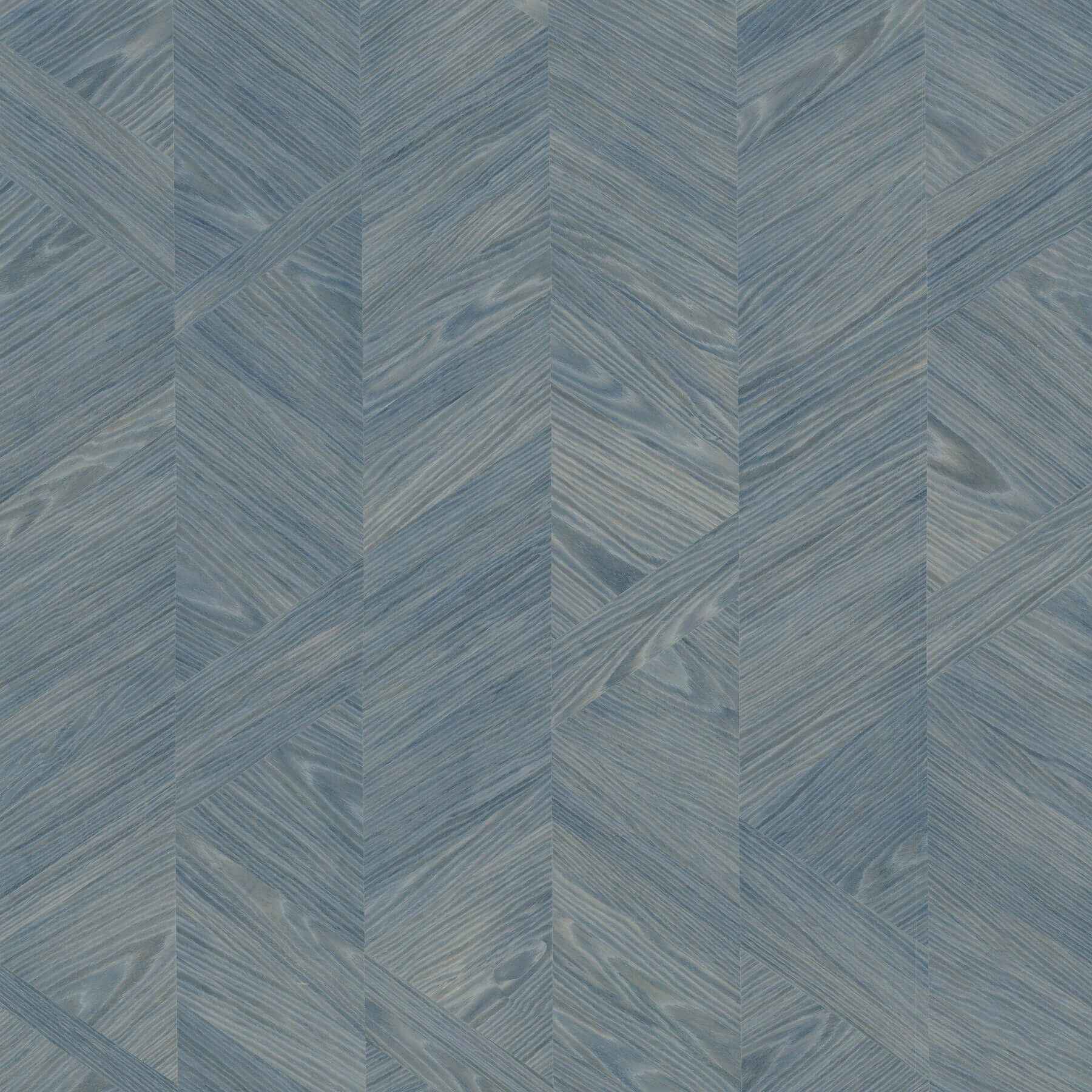 Interlocking Wood Ocean Wallpaper - York Wallcoverings - GV0242