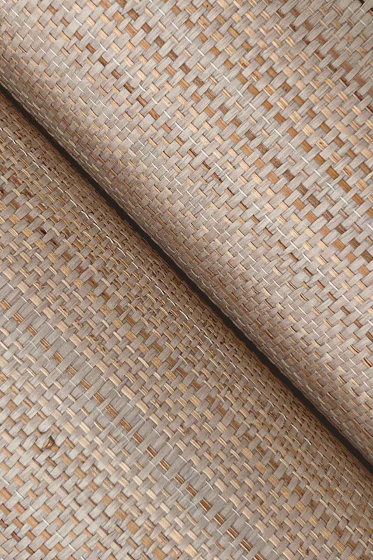 Marled Abaca Taupe Wallpaper - York Wallcoverings - GV0202 - York Wallcoverings Wallpaper