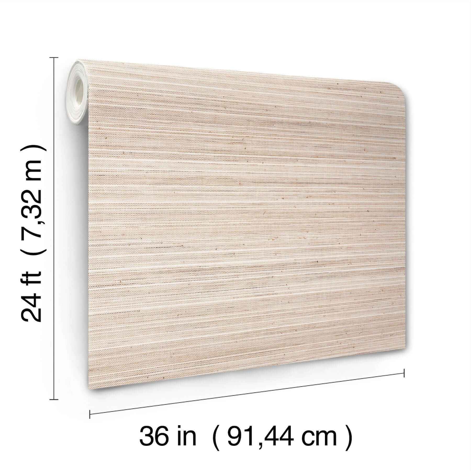 Marled Abaca White Wallpaper - York Wallcoverings - GV0201 - York Wallcoverings Wallpaper