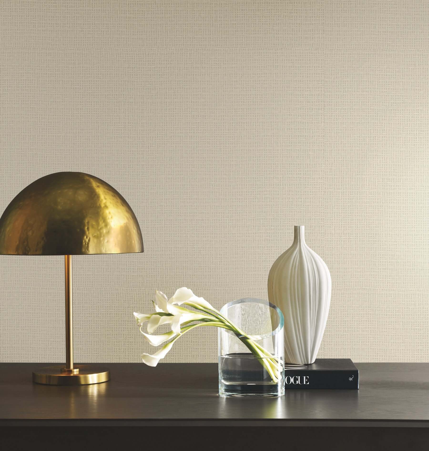 tatami-weave-natural-cream-wallpaper-york-wallcoverings-og0526gv - York Wallcoverings Wallpaper