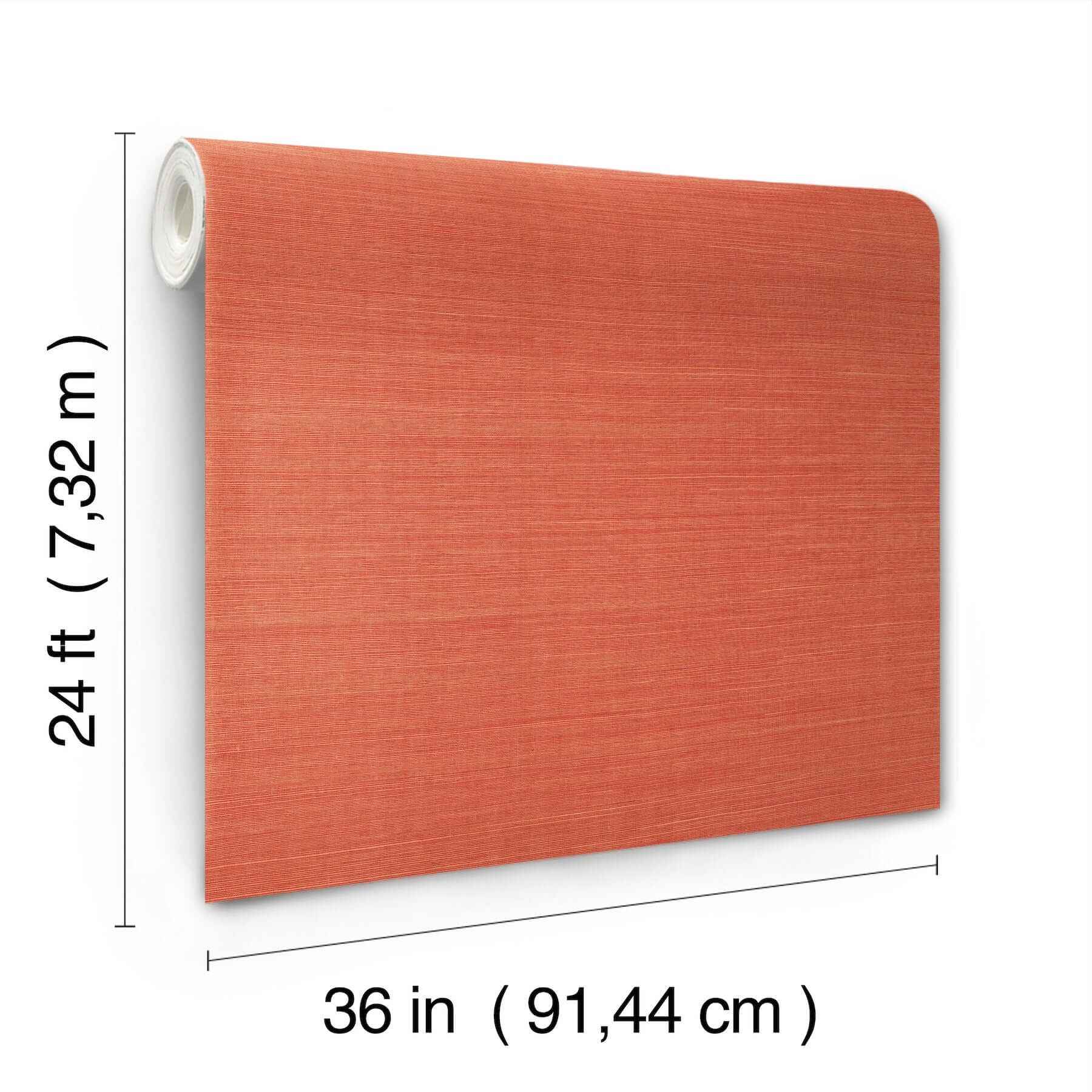 Maguey Sisal Rhubarb Wallpaper - York Wallcoverings - GV0131NW - York Wallcoverings Wallpaper