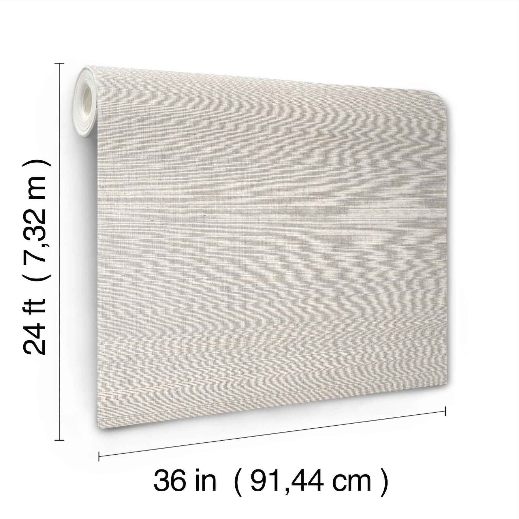 Maguey Sisal Cloudy Wallpaper - York Wallcoverings - GV0133NW - York Wallcoverings Wallpaper