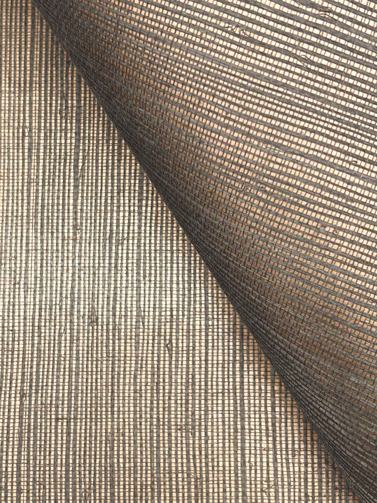 Maguey Sisal Graphite Wallpaper - York Wallcoverings - GV0178NW - York Wallcoverings Wallpaper