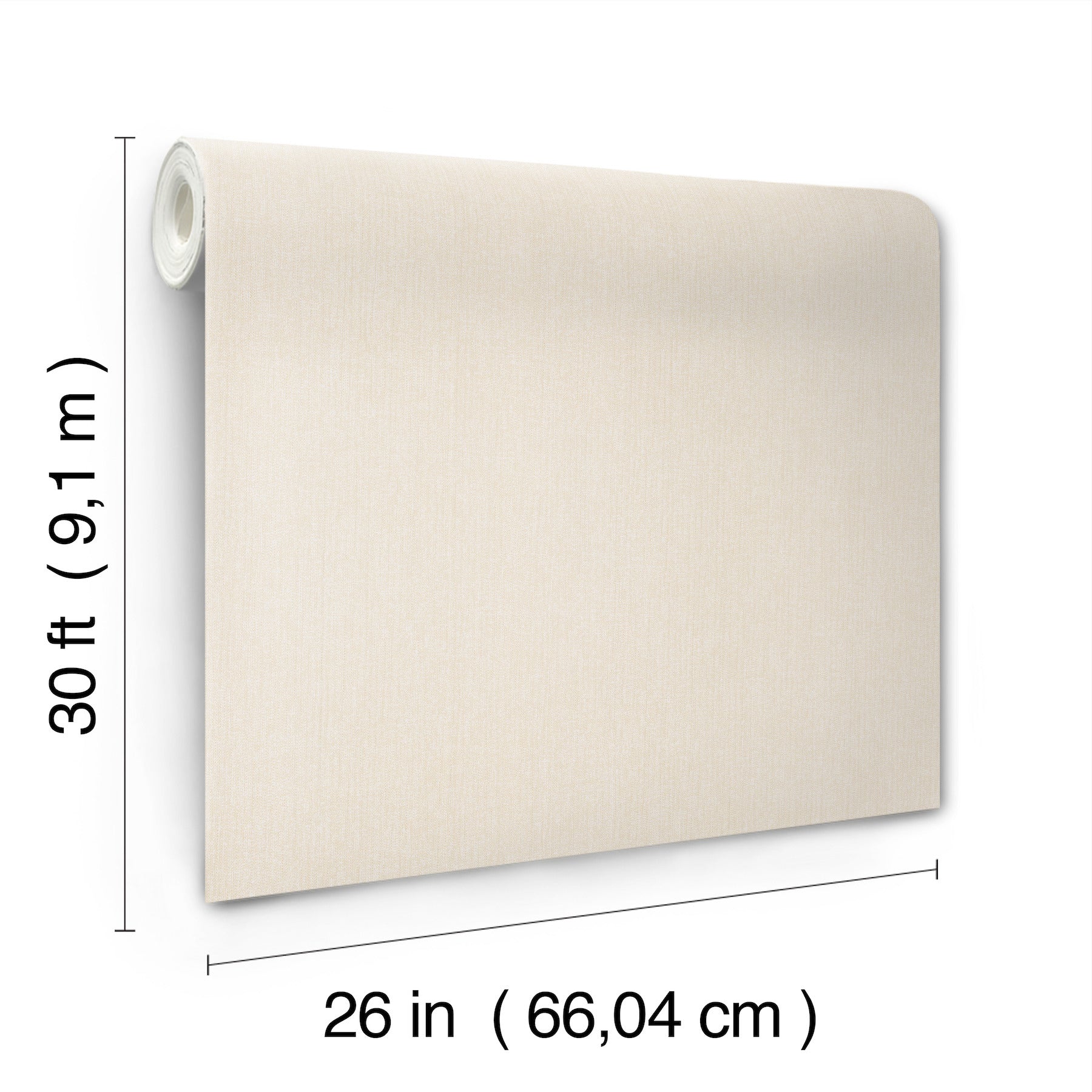 purl-one-high-performance-vinyl-wallpaper-cream-york-wallcoverings-ud2507n - York Wallcoverings Wallpaper