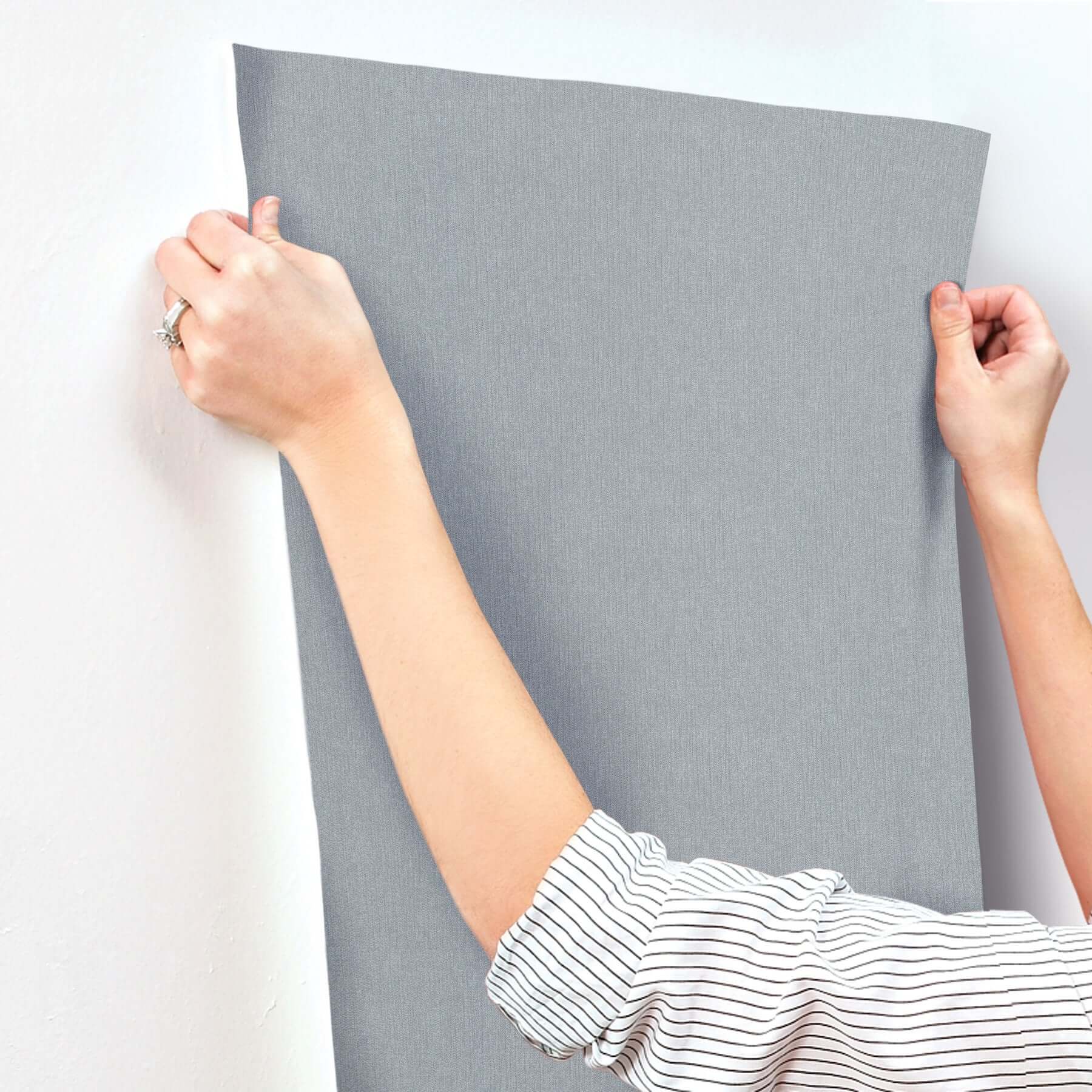 purl-one-high-performance-vinyl-wallpaper-denim-york-wallcoverings-ud2511n - York Wallcoverings Wallpaper