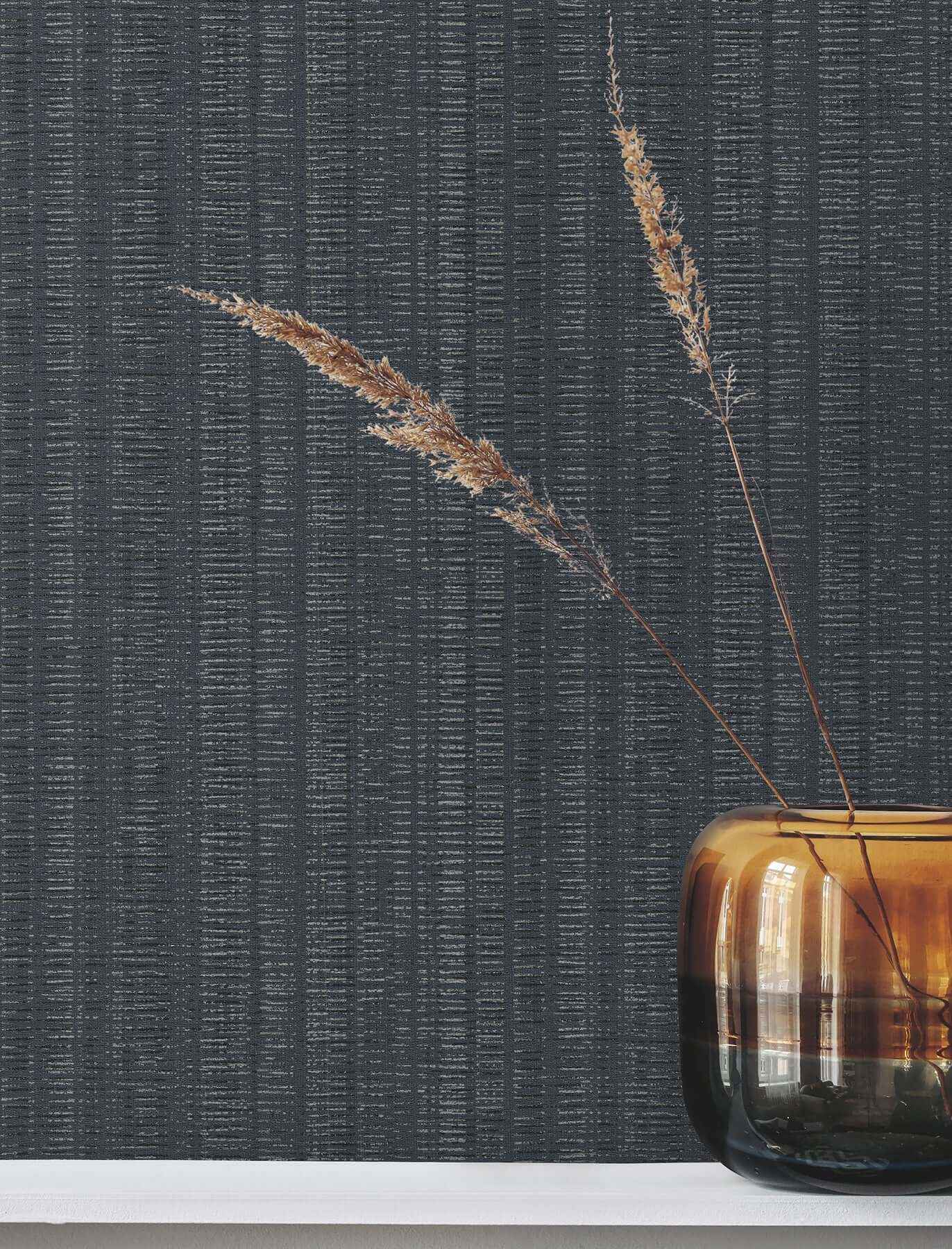 Stratford Midnight Wallpaper - York Wallcoverings - UD2546N - York Wallcoverings Wallpaper