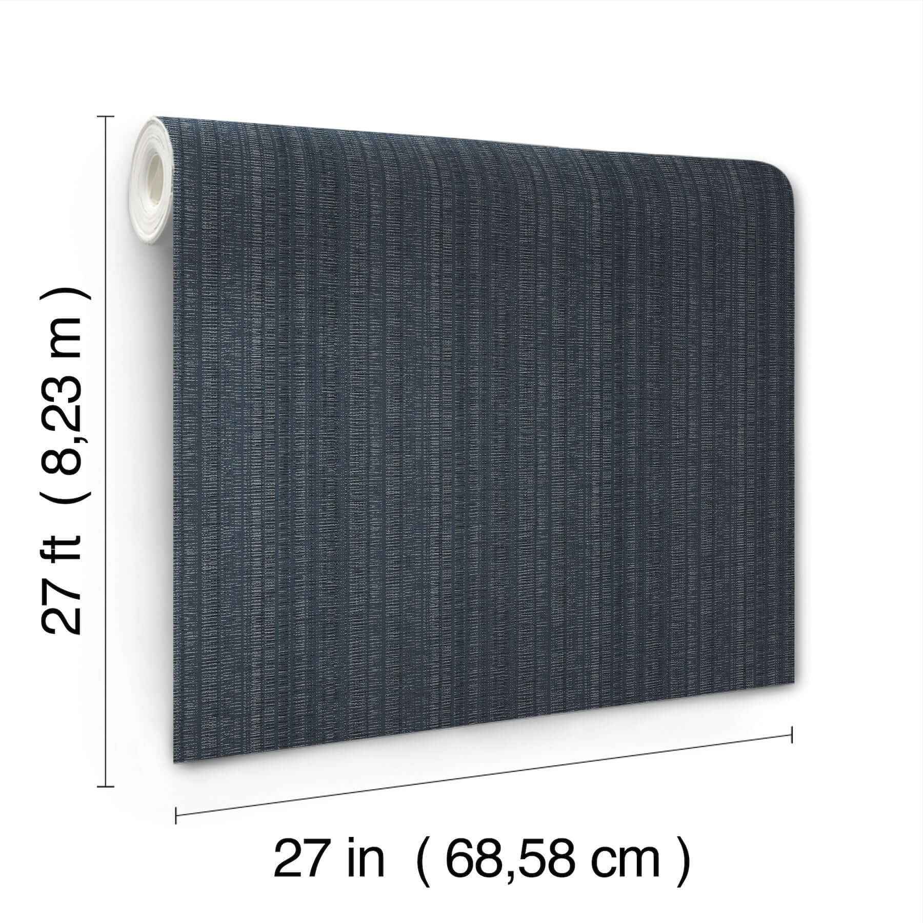 Stratford Midnight Wallpaper - York Wallcoverings - UD2546N - York Wallcoverings Wallpaper