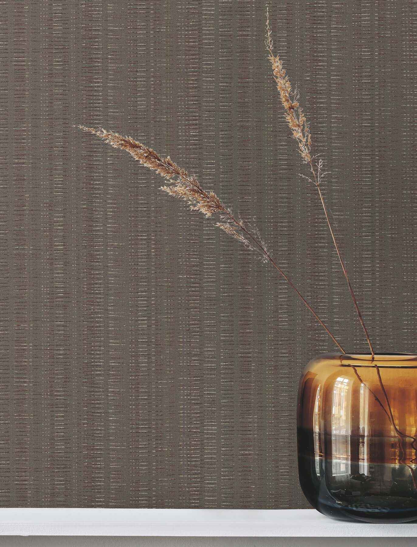 Stratford Umber Wallpaper - York Wallcoverings - UD2542N - York Wallcoverings Wallpaper