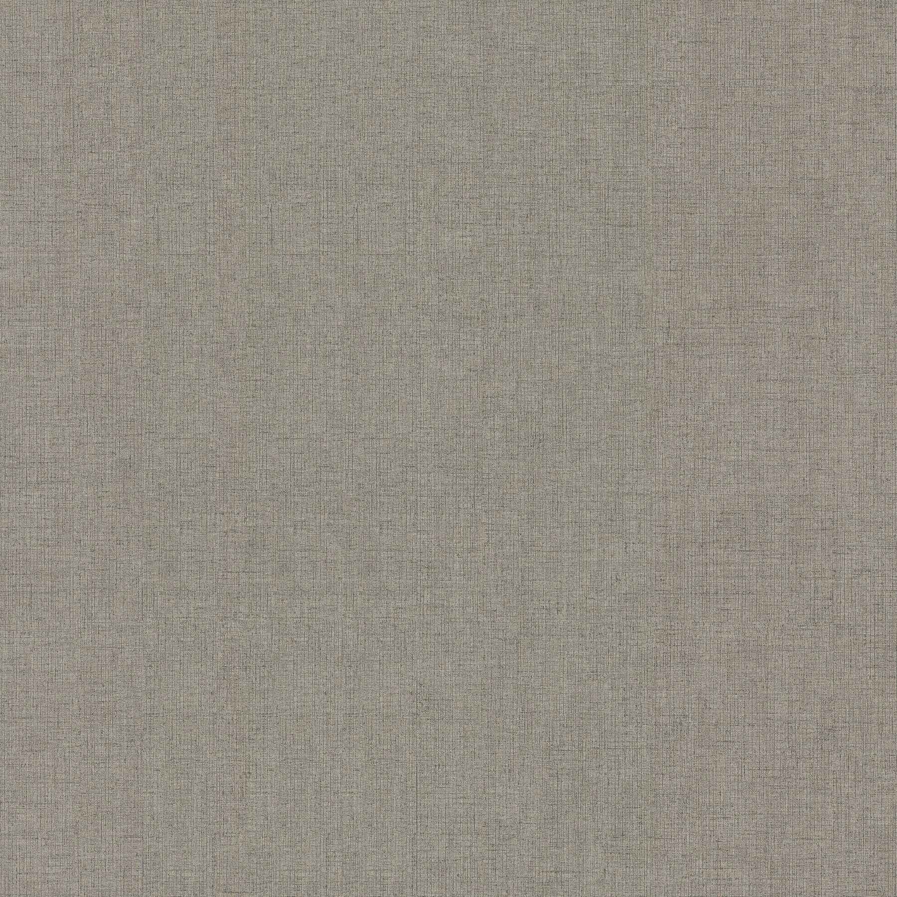 Hardy Linen Cinder Wallpaper - York Wallcoverings - UD2561N