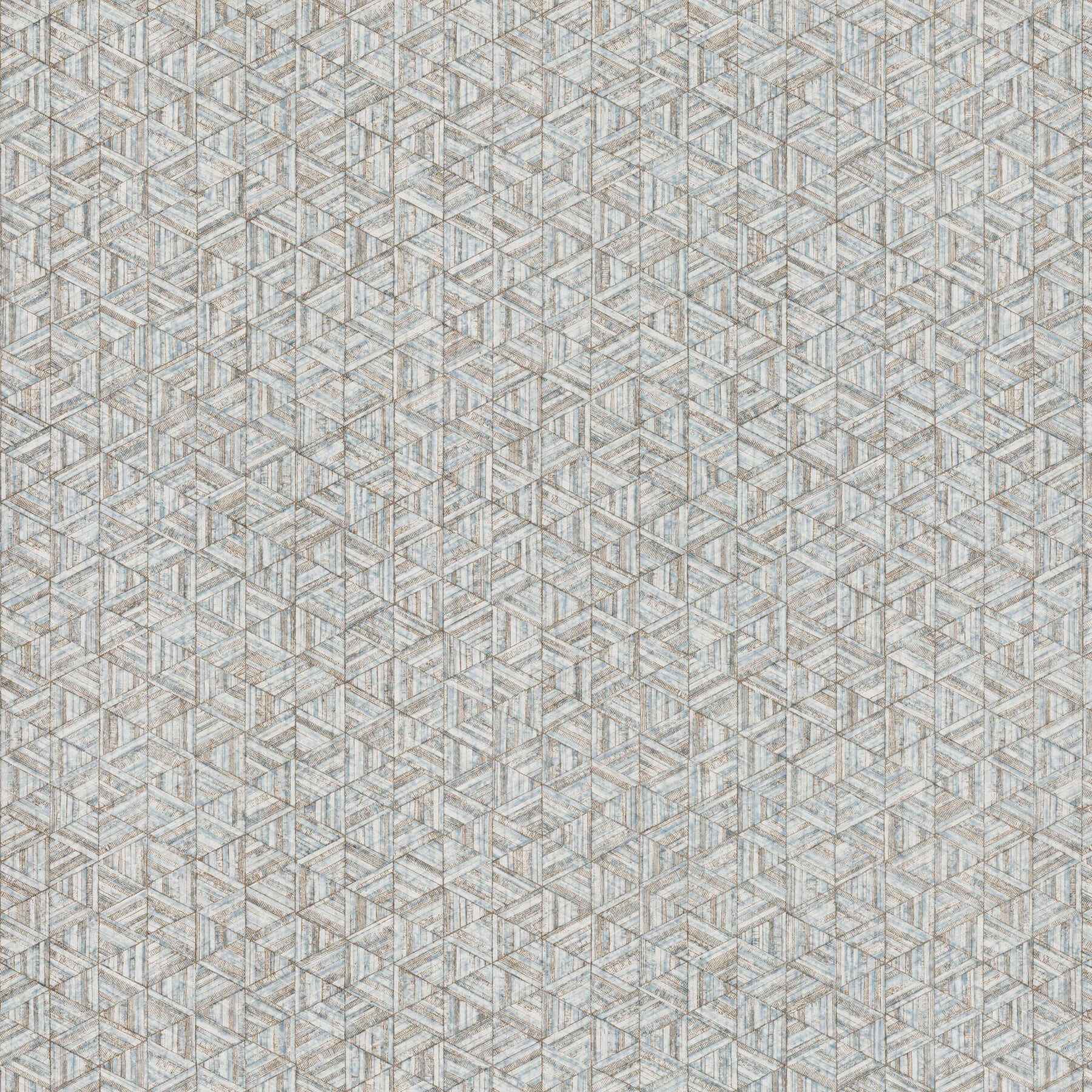 Rune Pewter Wallpaper - York Wallcoverings - UD2584N - York Wallcoverings Wallpaper
