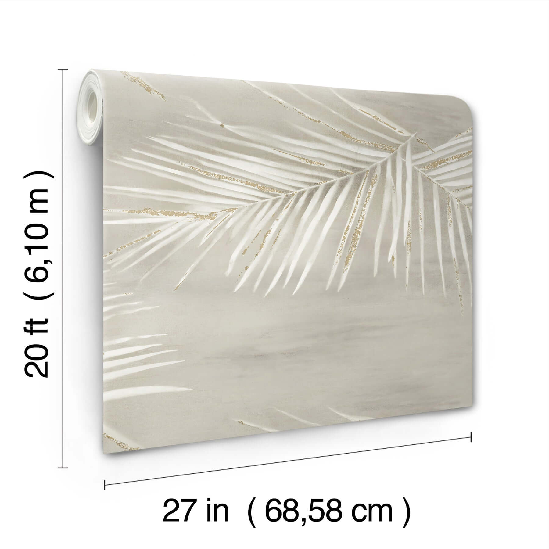 endless-summer-taupe-peel-stick-wallpaper-york-wallcoverings-psw1555rl - York Wallcoverings Wallpaper