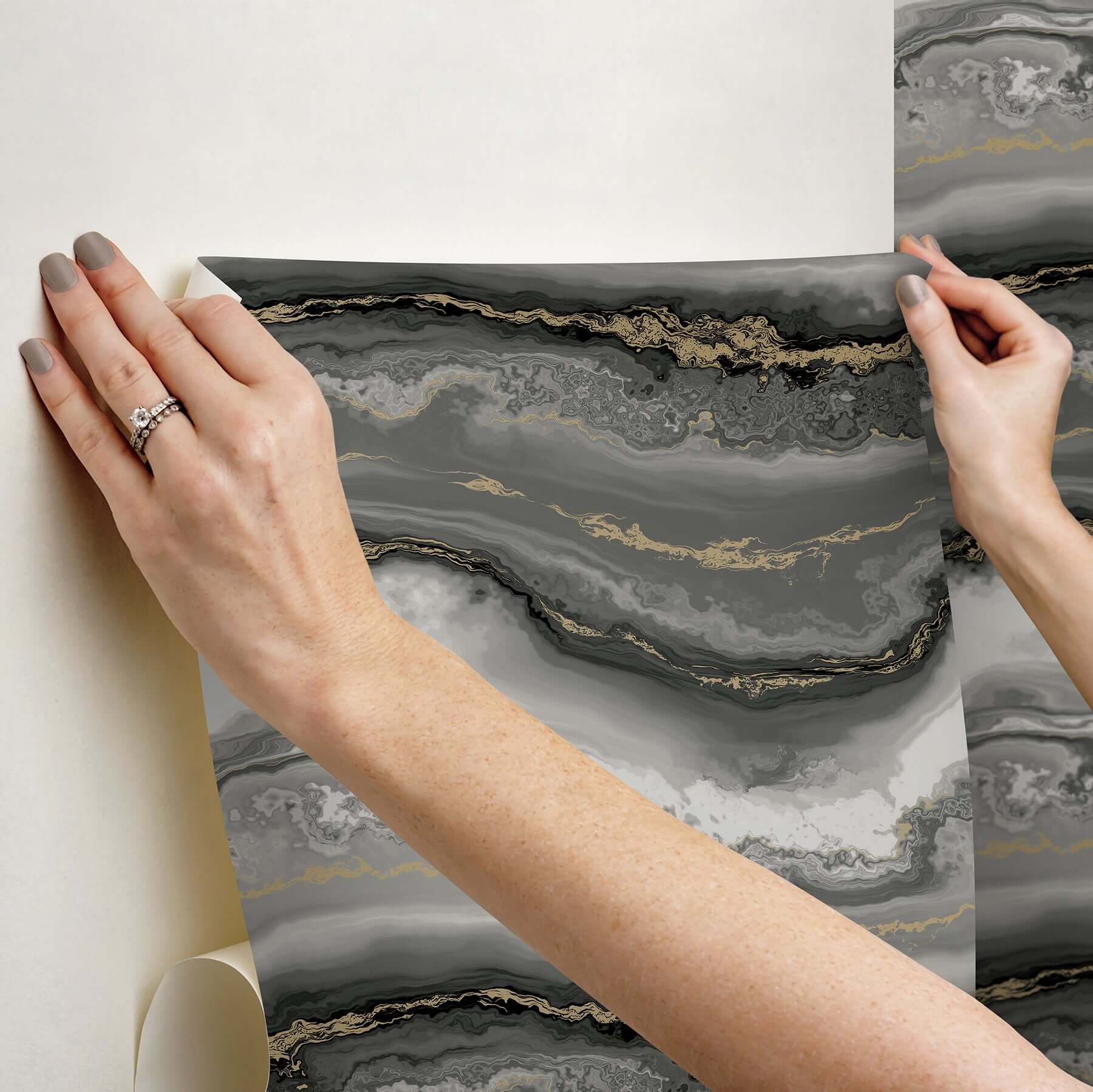shifting-sands-onyx-peel-stick-wallpaper-york-wallcoverings-psw1561rl - York Wallcoverings Wallpaper